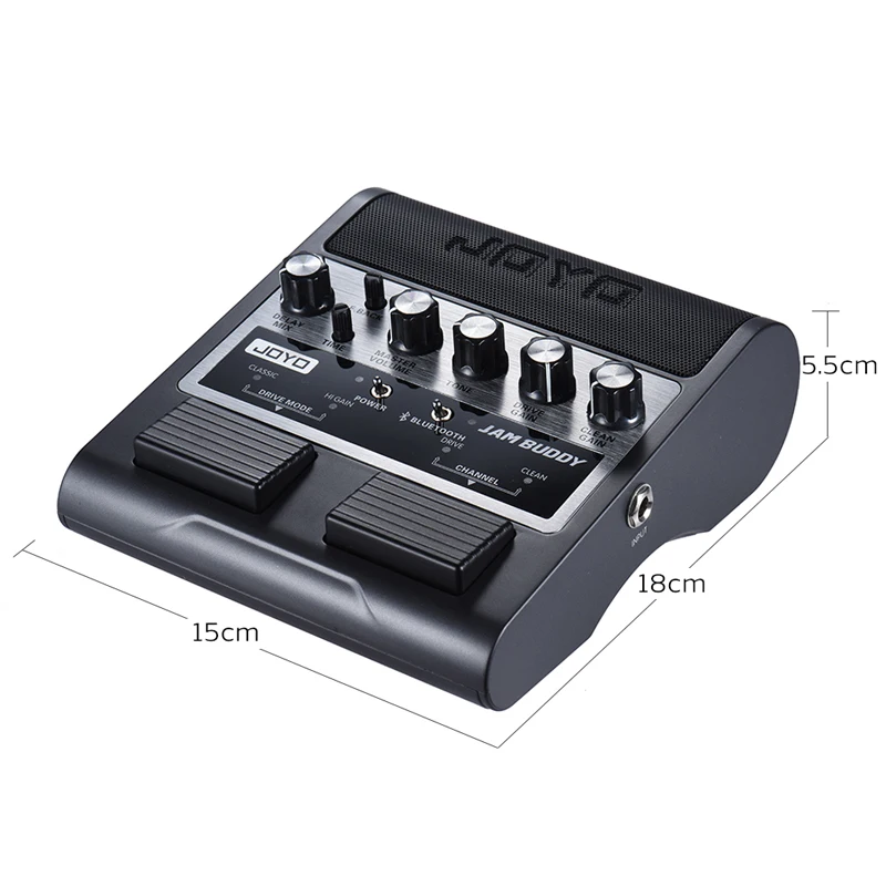 Усилитель для гитары JOYO Jam Buddy перезаряжаемый Bluetooth 4 0 два канала 2*4 Вт с эффектом