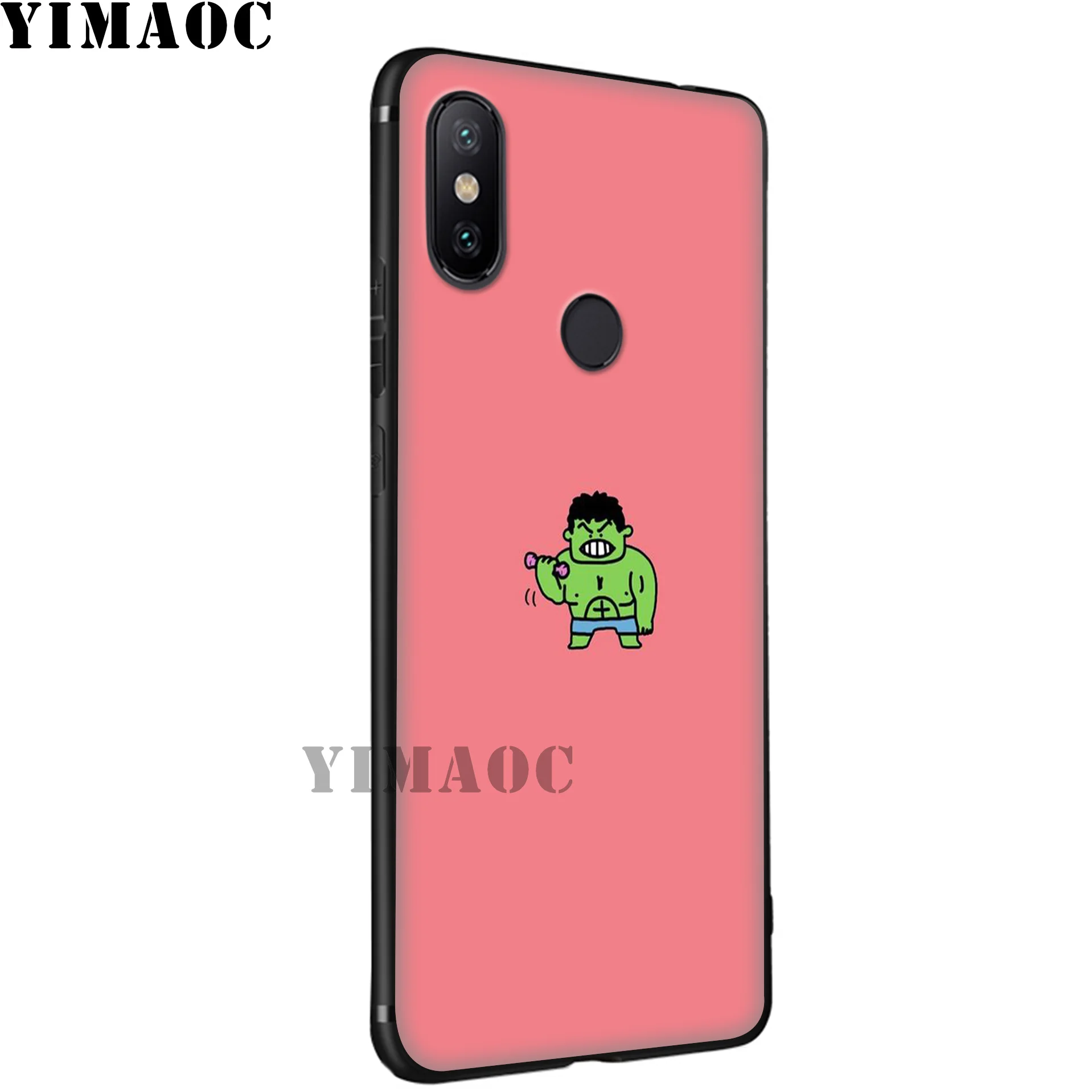 Yimaoc &quotХалк&quot &quotсупергерой Мягкий силиконовый чехол для Xiaomi Redmi 7A Note 7 6 6A 5 4 4X 4A 5A S2