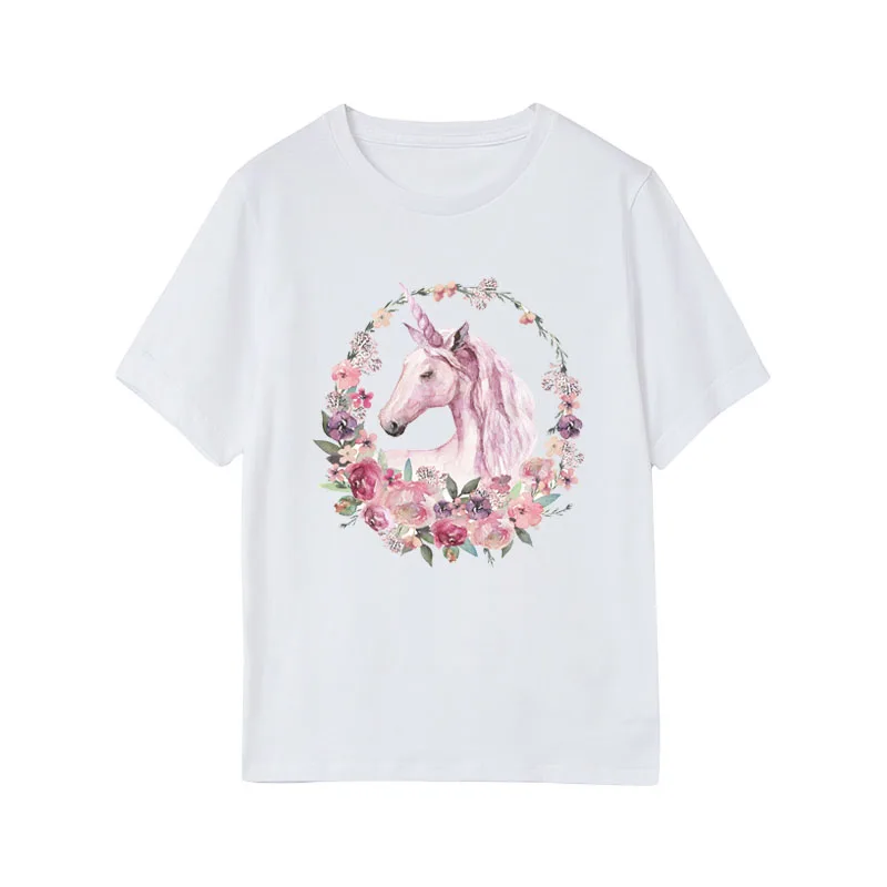 Prajna Unicorn Iron On Patches Heat Transfer T-shirt Dresses For Children Washable Families Decoration Applique Accessory E | Дом и сад
