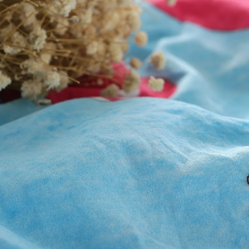 Solstice домашний текстиль синий пододеяльник наволочка плоский лист воздушный шар