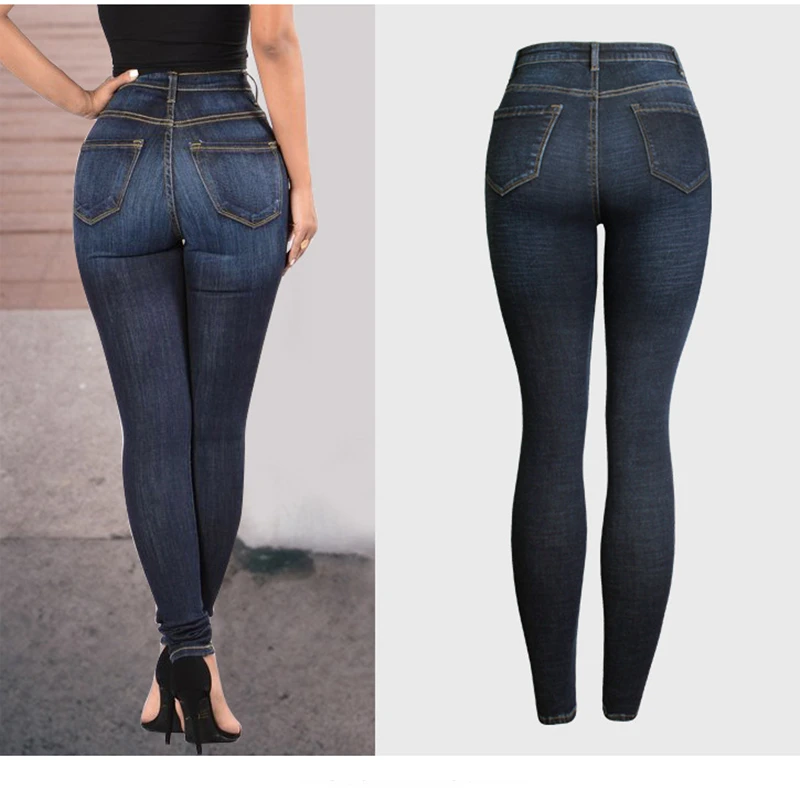

high waist jeans Pencil Pants skinny jeans woman denim jeans womens jean denim pants pantalones vaqueros mujer jeansy