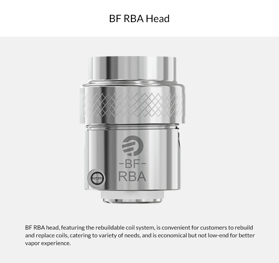 RU оригинальная катушка серии Joyetech BF 0,5/0,6 Ом BF SS316 головка/BF-Ni/BF RBA набор/BF Clapton для CUBIS/eGO AIO/Cuboid Mini электронная сигарета