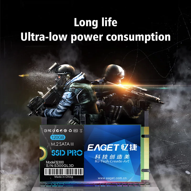 Eaget M.2 NGFF SSD 3 0 120 ГБ SATA III Internal Solid State Drive диск 22*42 мм HD HDD для ультрабук ноутбук