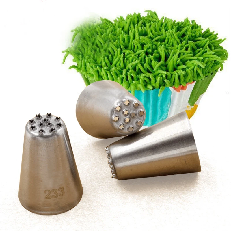 Насадка для украшения рта и травы #233 насадка кекса инструменты выпечки KH056|cupcake