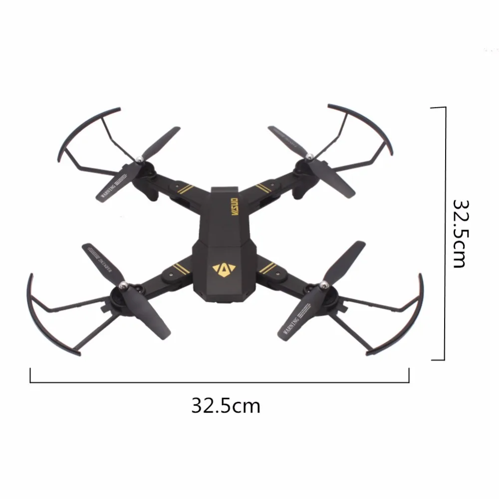 VISUO XS809W XS809HW складной селфи Радиоуправляемый Дрон с FPV Wifi камерой может добавить