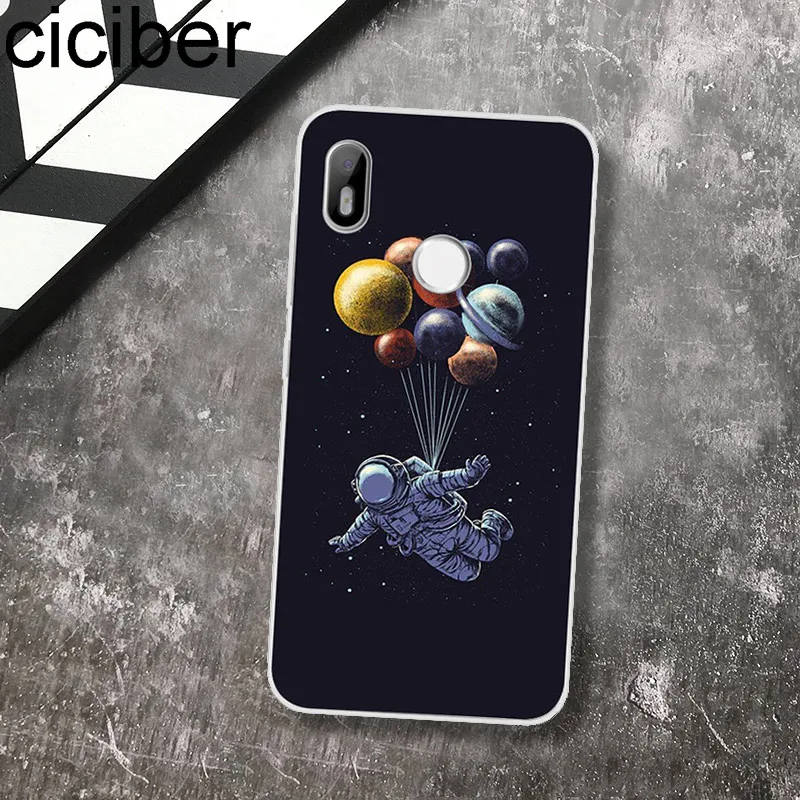 Ciciber звездное небо Луна для BQ Aquaris C U2 U X5 V VS X2 X Lite Pro Plus E5 s E4.5 M5 M5.5 M4.5 задняя крышка
