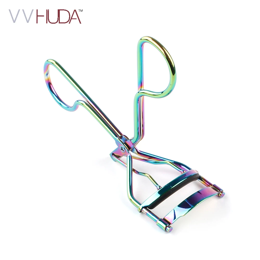 Щипцы для завивки ресниц VVHUDA инструмент из радужной нержавеющей стали макияжа