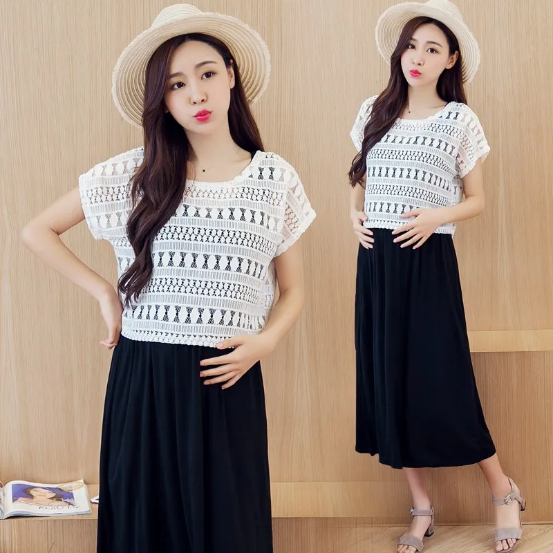 2 шт./компл. костюмы для кормящих матерей грудного вскармливания кружевные топы