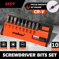 2020 sedy precision torx screwdriver bits hex socket mini magnetic screwdriver bit set electric screwdriver head kit holder tool