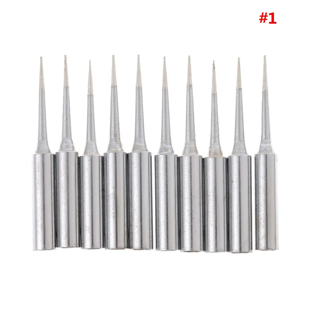 10 шт./1 комплект бессвинцовые сменные наконечники паяльника 900M-T-I для Hakko Saike 936 852d +