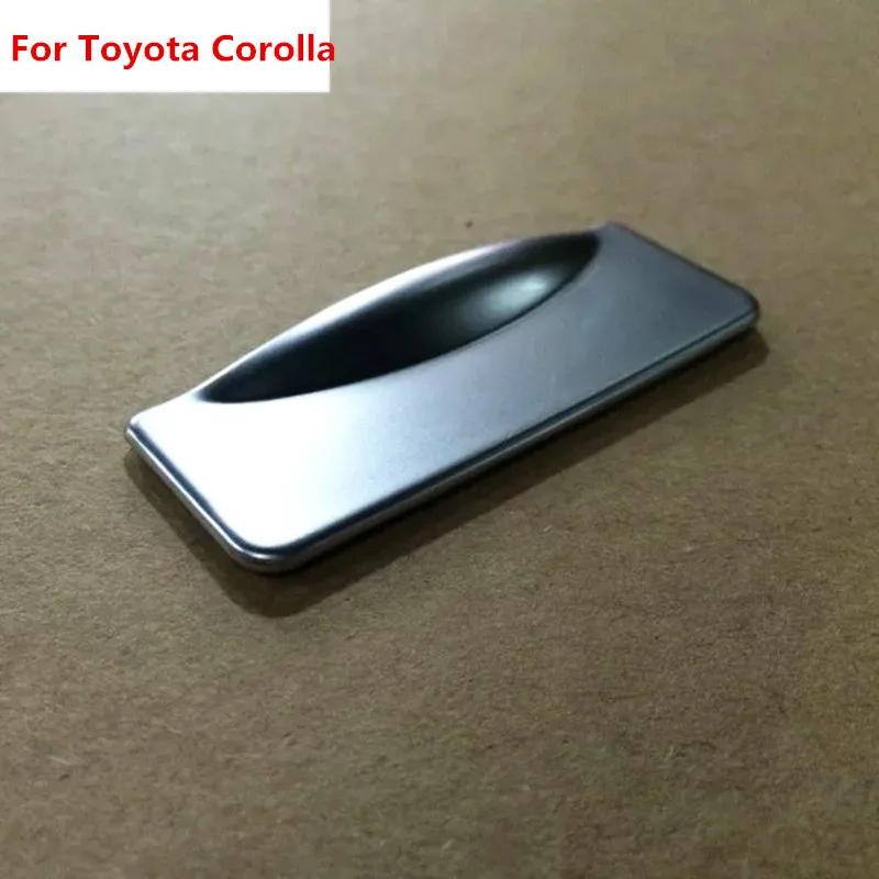 2 шт. для Toyota Corolla Altis E170 2013 2017 АБС пластик хромированная головная лампа ящик