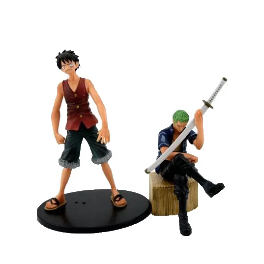 Chanycore Аниме ONE PIECE DXF Luffy & Zoro 2 шт./компл. новые мировые фигурки героев ПВХ onepiece
