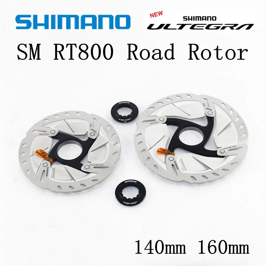 SHIMANO ULTEGRA R8000 SM RT800 ротор 140 мм 160 мм ротор для дорожных велосипедов RT800 R8020 R8070 Центральный замок дискового тормозного ротора
