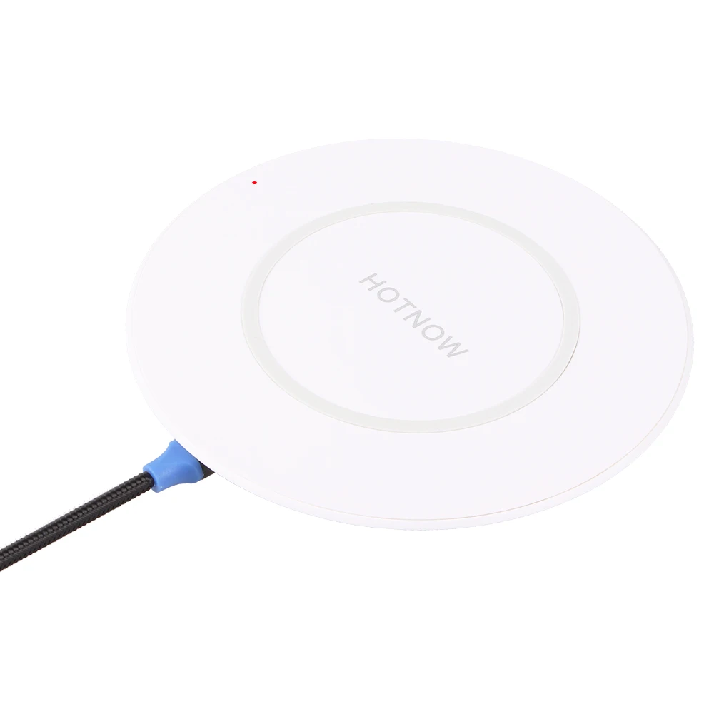 HOTNOW Мини Qi Беспроводное зарядное устройство USB зарядка Pad для iPhone X 8 Plus Samsung Galaxy S8 S6