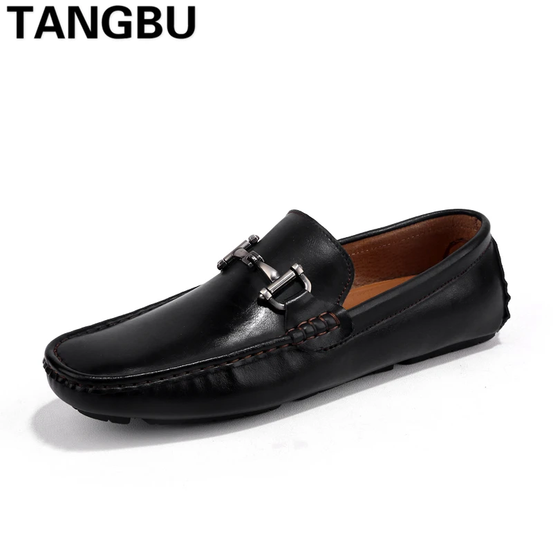 2019 New Arrival Spring Men Loafers Slip On Breathable Casual Flat Boat Shoes Hot Fashion Driving Moccasins Size 39-44 | Обувь