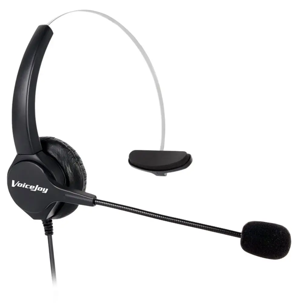 VoiceJoy RJ9 гарнитура для колл центра Avaya 24XX 46XX серии Nortel Aastra Adtran BT Alcatel Lucent Interquartz Ascom