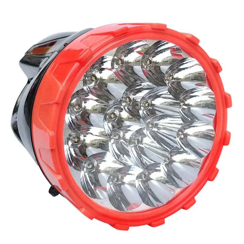 買取 高電力18ピースled懐中電灯現代直接充電緊急トーチ釣りキャンプ充電式輝度懐中電灯