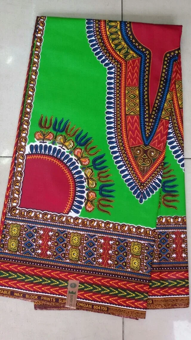 AG004 color one piece 6 yards 100% cotton real wax guaranteed dutch block prints angelina | Дом и сад