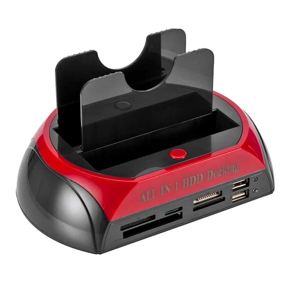Двойная док станция для жесткого диска 2 5 дюйма 3 SATA IDE Hub Base HDD корпус коробка Caddy с