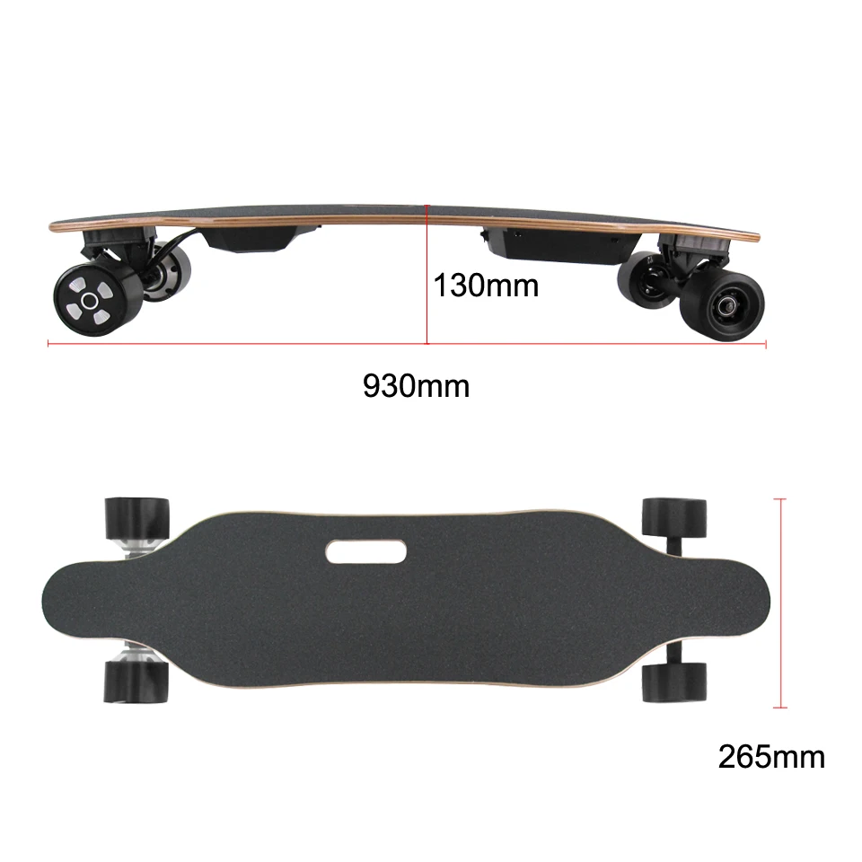 Электрический скейтборд 7 слоёв Канада клен Лонгборд 4 колеса скутер Ховерборд 83