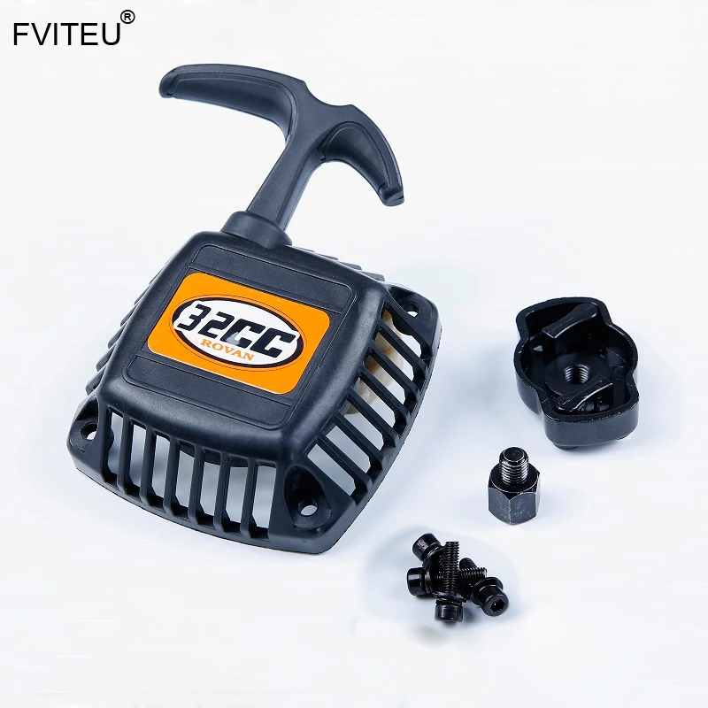 FVITEU легкий старт трещотка Потяните стартер с пусковым шкивом fit 32 36cc Zenoah CY для 1/5 HPI