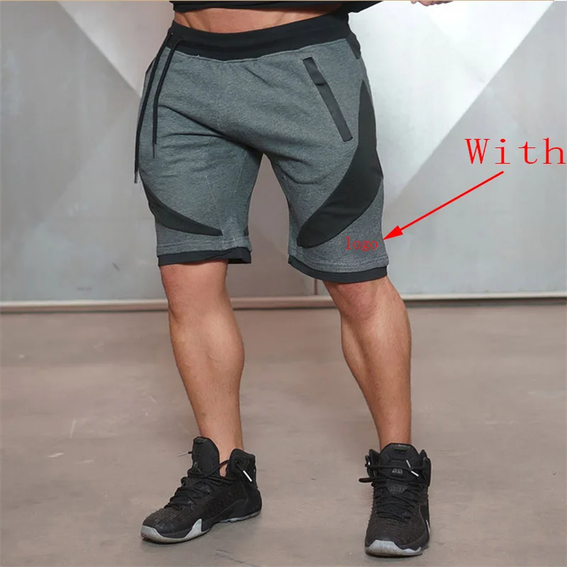 

2018 Brand Mens New Engineers Compression Gyms Shorts Summer Bermuda Shorts Fitness Men Bodybuilding Mens Body Casua Shorts