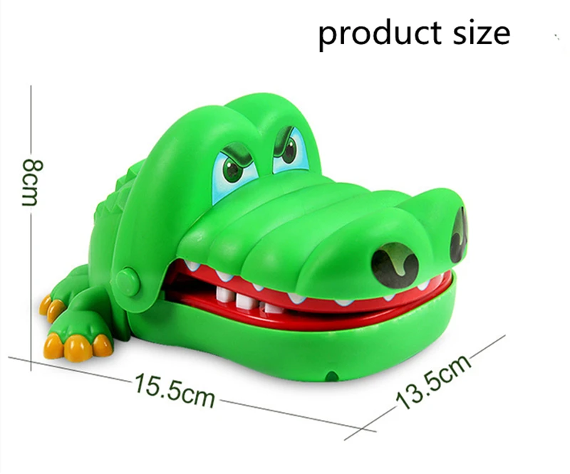 

Hot Sell Creative Practical Jokes Mouth Tooth Alligator Hand Children's Toys Family Games Classic Biting Hand Crocodile Game