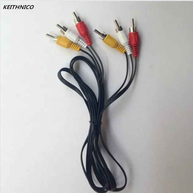 1 шт. 3 RCA штекер на аудио-видео кабель адаптер DVD HDTV AV стерео Удлинительный Разъемы