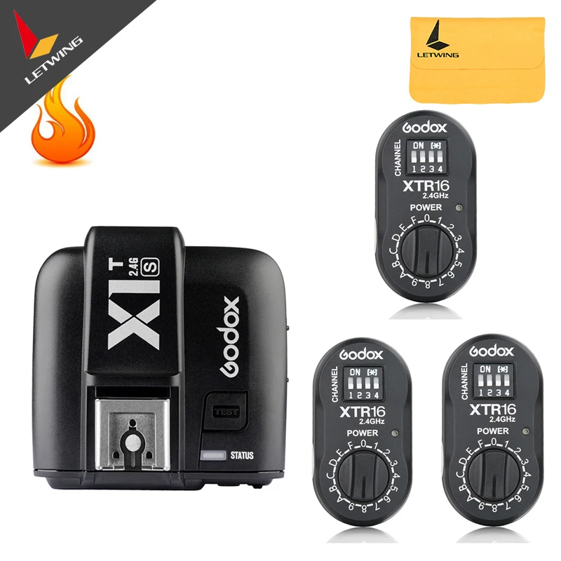 Новинка вспышка speedttl 2 4G с триггером Godox триггерный передатчик + 3 шт. X1T-S приемник
