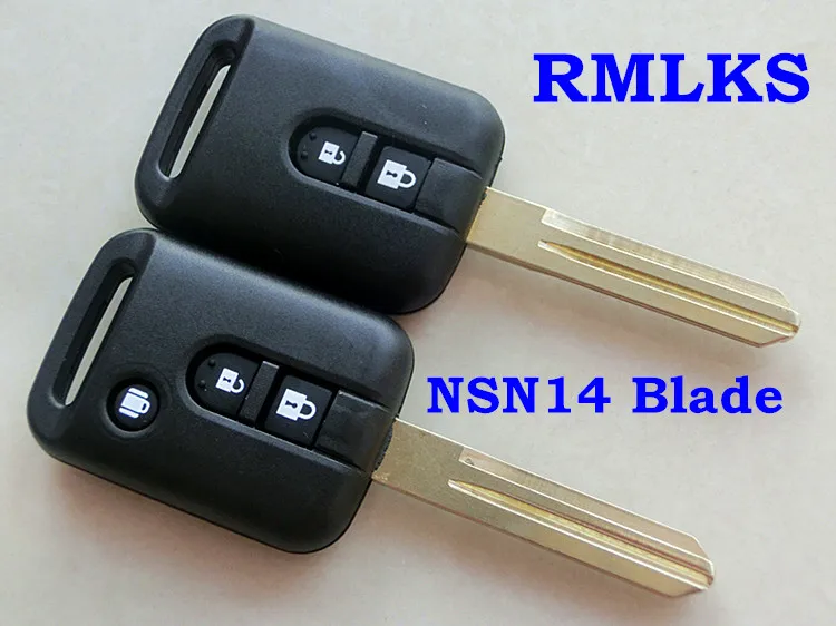 Новинка чехол RMLKS для ключа с 2 и 3 кнопками дистанционным управлением Nissan Micra Navara