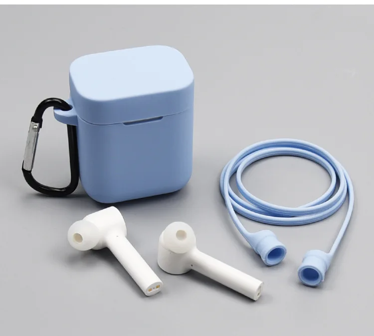 Силиконовый чехол для Xiaomi airdots Pro true беспроводные Bluetooth наушники противоударные сумки для Xiaomi airdots чехол