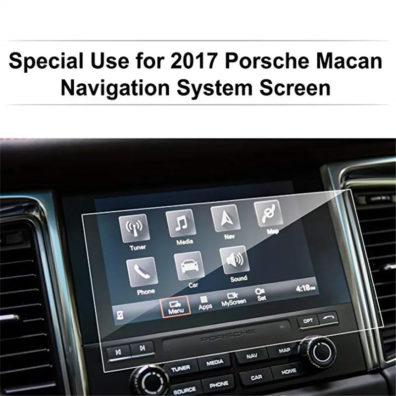 Защитное закаленное стекло для сенсорного экрана Porsche Macan 2016-2017 PCM 4 0 9 дюймов |