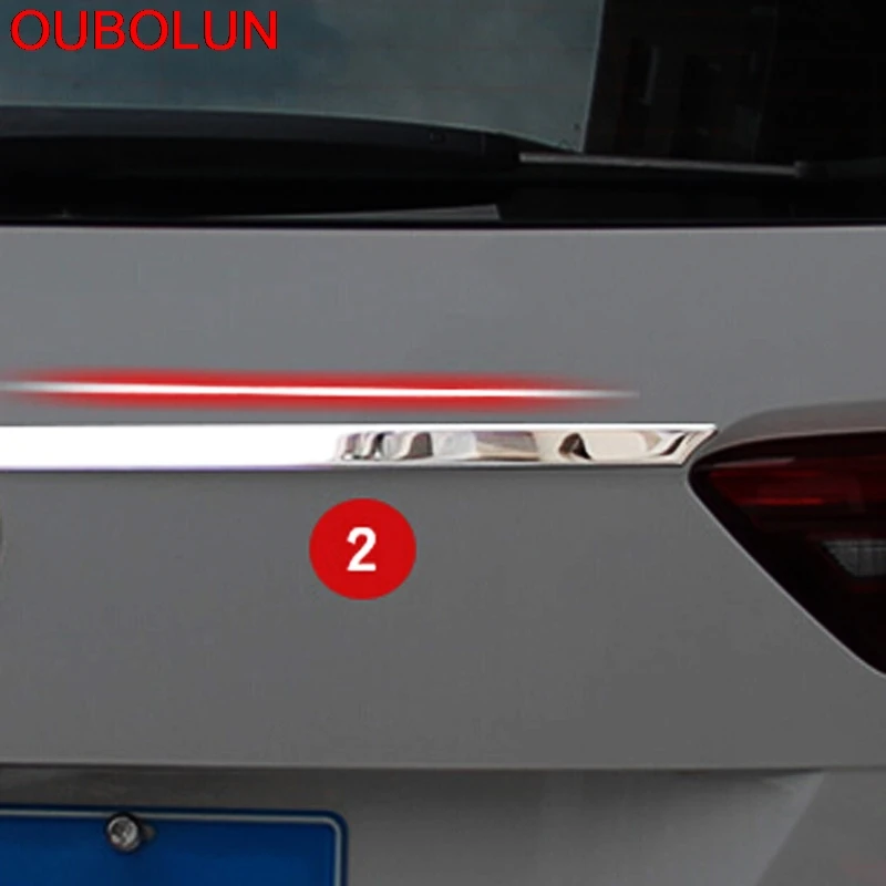 OUBOLUN для Volkswagen VW Tiguan второе поколение 2017 2018 Задняя Крышка багажника задняя дверь