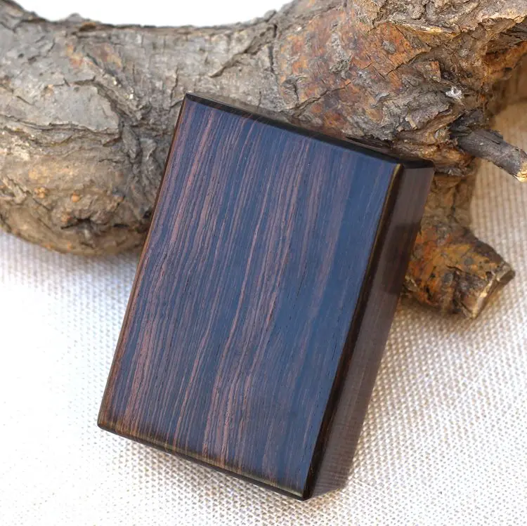 

Wooden Cigarette Box Black Rosewood Hollow Hand-made Cigarette Box Carving Custom Gift For Boyfriend