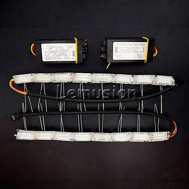 Дневные хосветодиодный огни CNPARTS для Citroen C5 C4 Mini Cooper Opel Astra H G J Vectra C Saab 2 шт.|Фара