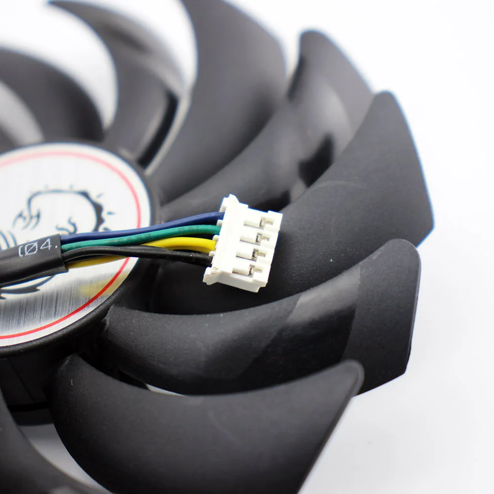 2PCS PLD10010S12HH DC12V 0.40A 4PIN FOR MSI RX470 480 570 580 GTX1080Ti 1080 1070 1060 GAMING Graphics Card Cooler Fan PLD10010S