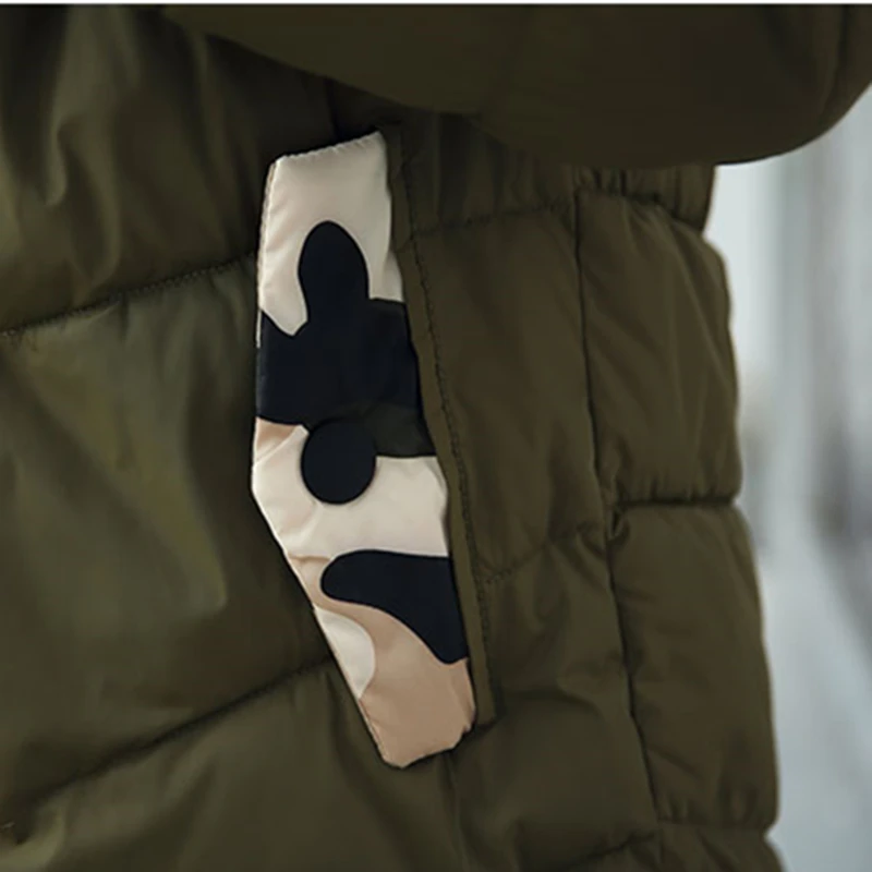 2017 женские зимние теплые комплекты из 2 предметов (топ + штаны) Хлопковое Стеганое