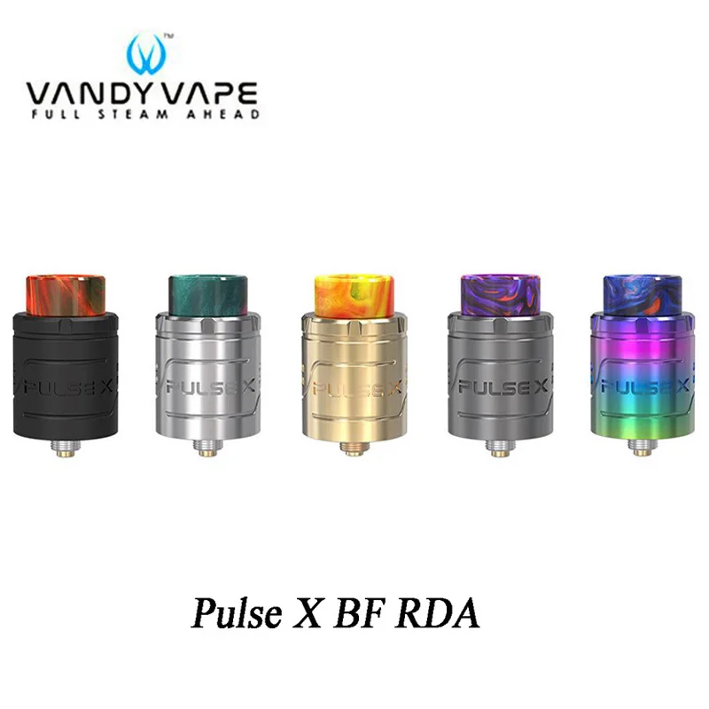 Новый оригинальный vandy VAPE PLUSE X BF RDA Tank Fit PULSE комплект 8 мл блок впрыскивания 90 Вт Mod