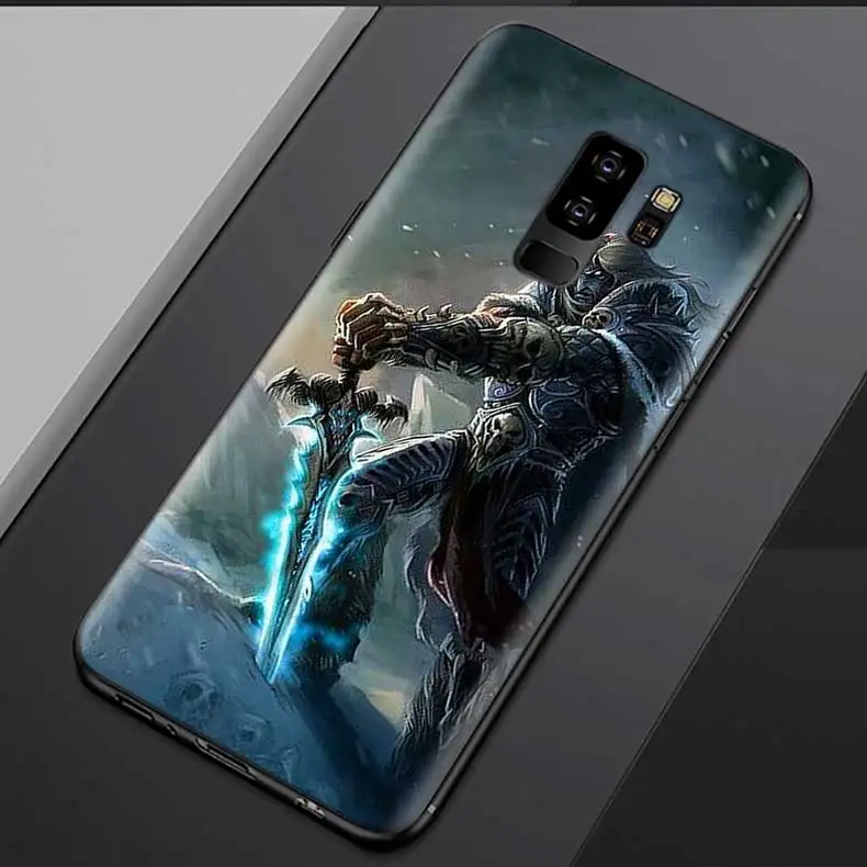 Чехол для телефона samsung Galaxy S8 S9 S10 S10e S10 Plus M20 S6 S6edge S7 S7edge Силиконовый ТПУ мягкий чехол Wows World of Warcraft