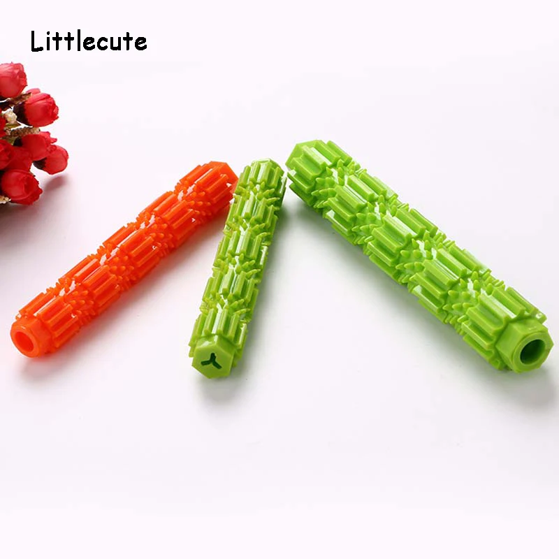 

Rubber dog toys stick Fun Rubber Toy Pet Dogs Leakage Food Stick Puppy Pet Training Exercise Fun Toys Easy to clean pets love