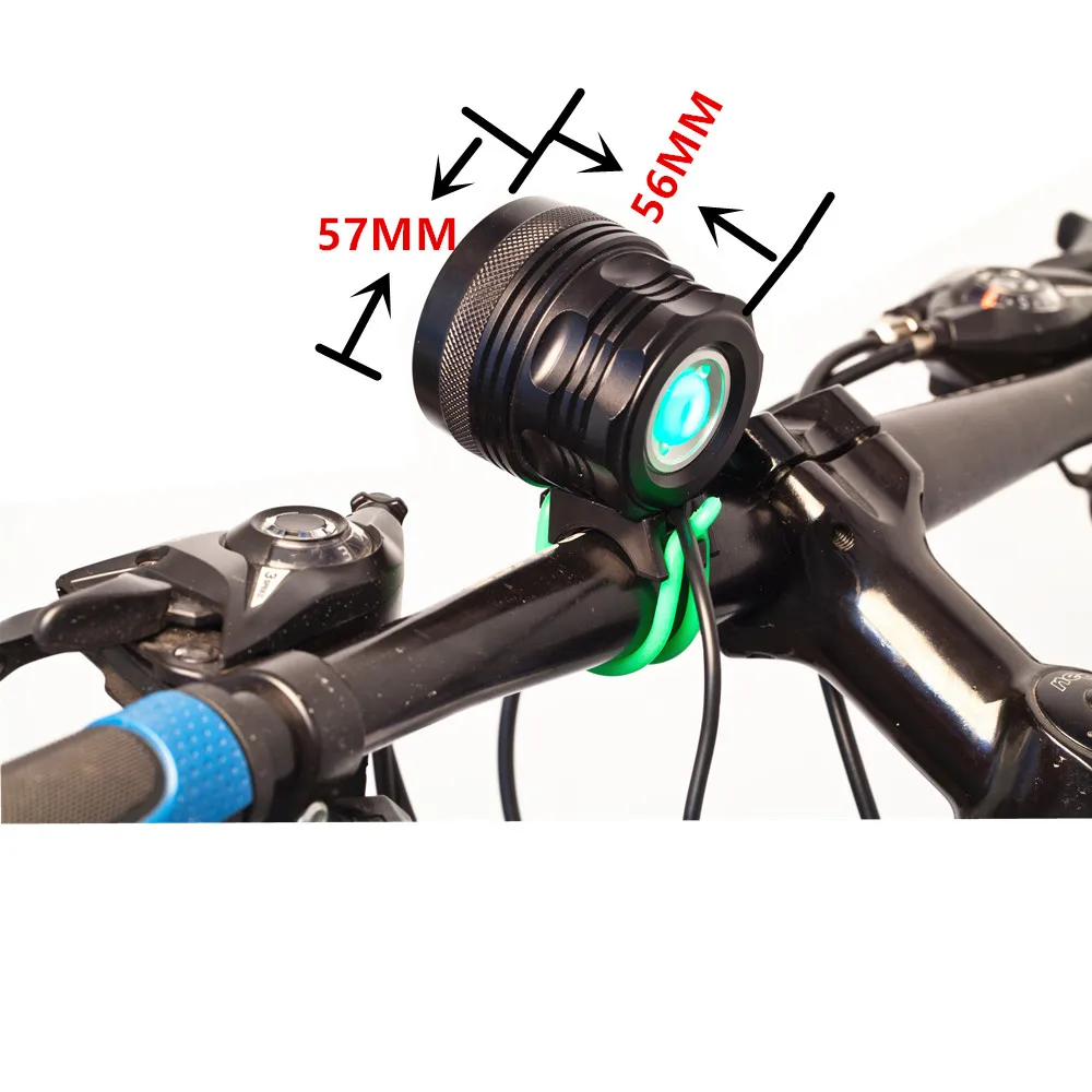 Налобный фонарь с бликами CREE XHP50, велосипедный светильник, головной светильник 18650, фара, велосипедный светильник