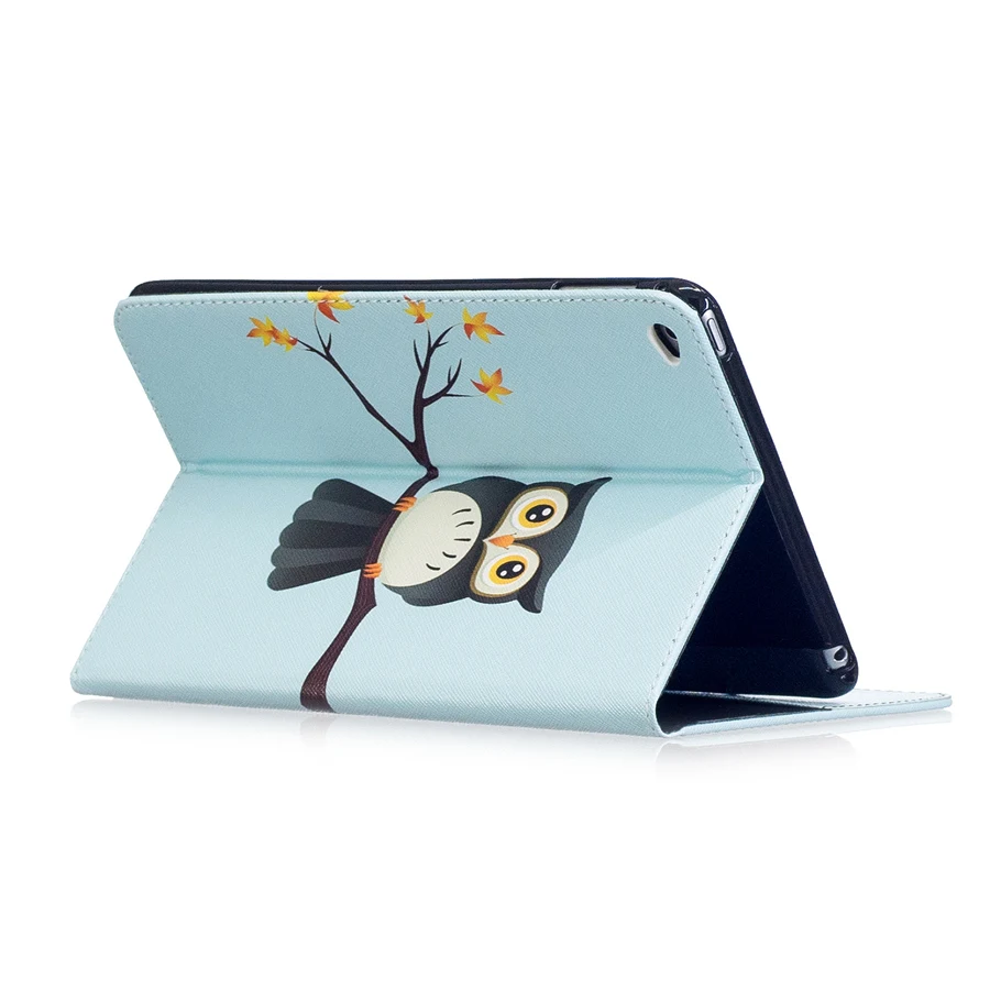 Для Apple iPad Mini 4 случае 7 9 дюймов Tablet Fold Стенд флип чехол бумажник тонкий кожаный