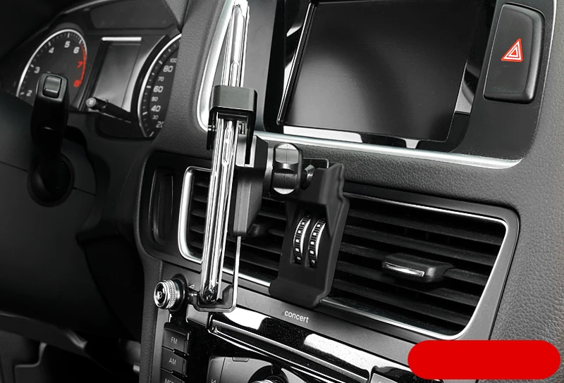 Для Audi Q5 8R 2008- автомобильное крепление на приборную панель крепление, для сотового телефона держатель автомобиля Регулируемый смарт-мобильного телефона фиксатор