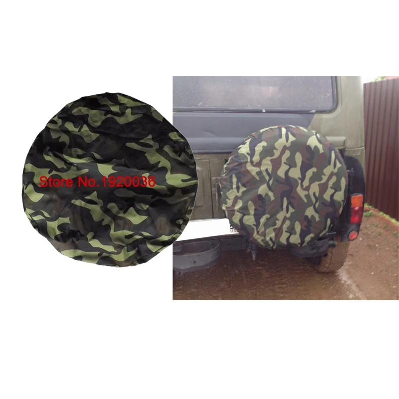 Кожаный чехол из ПВХ для запасных шин защитный Jeep Hummer Land Rover Ecosport Skoda 14 &quot15&quot 16