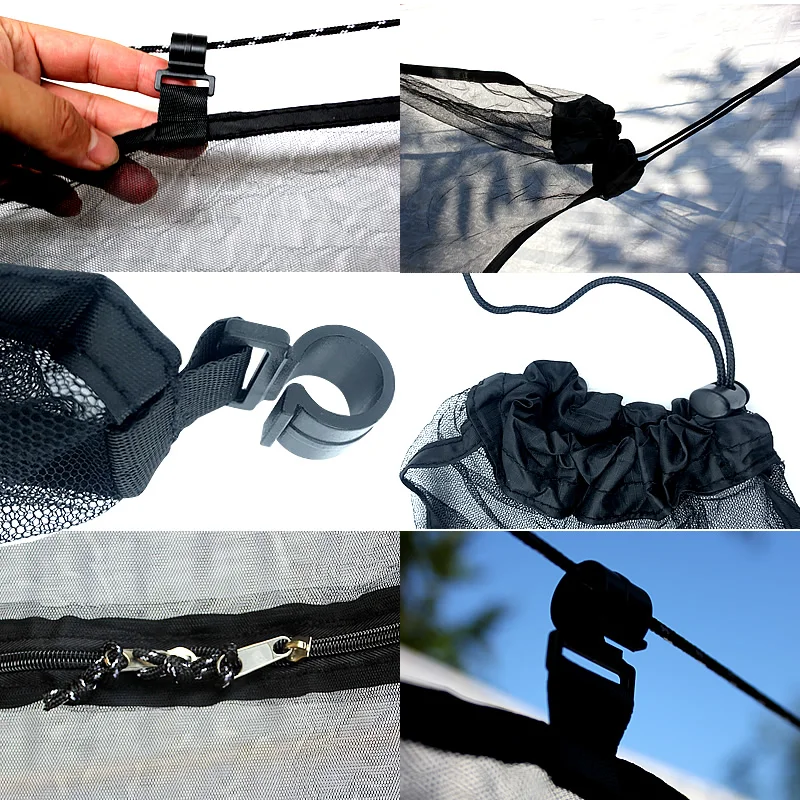 Легкий Гамак ошибка Москитная сетка простая настройка для внешнего