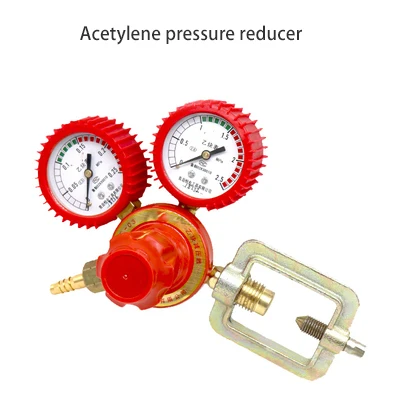 Acetylene Meter 1 Кислород/пропан/ацетилен/аргон регулятор давления Редуктор расходомер газовый регулятор РАСХОДОМЕР аргоновый регулятор клапан - Цвет: Acetylene Meter 1