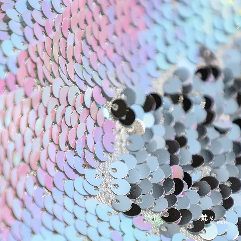 Двухсторонняя металлическая фетровая текстура маленькая ткань с блестками