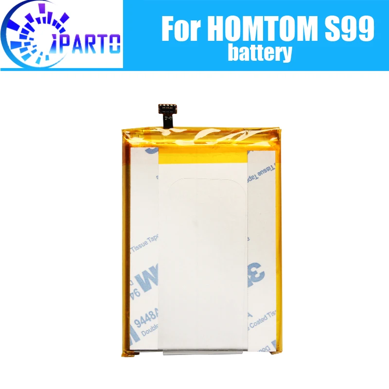 Замена батареи HOMTOM S99 100% оригинал Новинка Высокое качество Высокая емкость 6200 мАч
