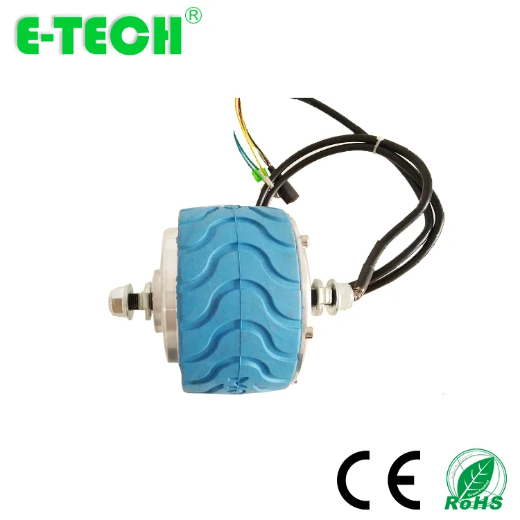 

Hot sell 4 inch 36V 200W high torque low speed hub motor wheel with gear