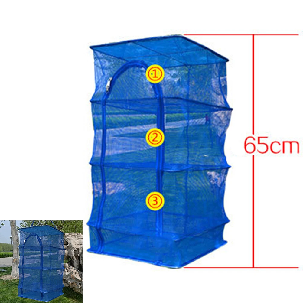 Подвесная сетка для сушки пищевых продуктов 35*35*100 см | Спорт и развлечения